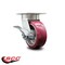 Service Caster 5 Inch Kingpinless Poly on Aluminum Wheel Swivel Caster with Brake SCC SCC-KP30S520-PAR-SLB - alternate 3